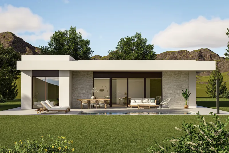 Villa on a countryside plot from 10,000 m²