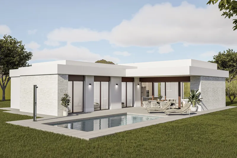Villa on a countryside plot from 10,000 m²