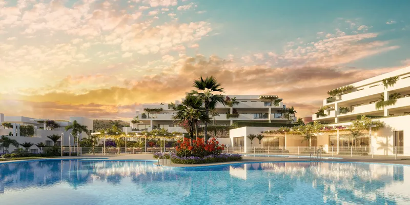 Апартаменты на первой линии Casares Costa Golf