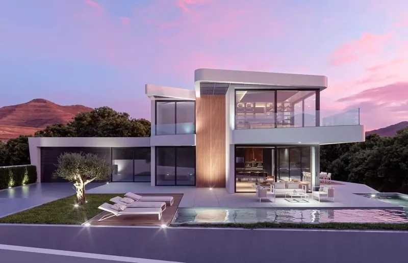 Villa en Altea la Vella con Vistas al Mar