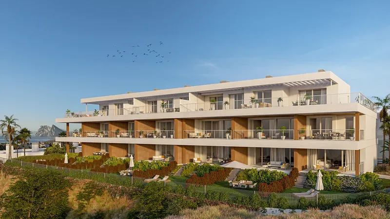 Apartamentos en La Alcaidesa con vistas al mar