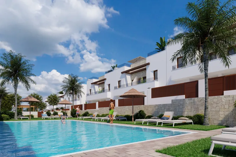 Таунхаусы на поле для гольфа в Vistabella Golf Resort