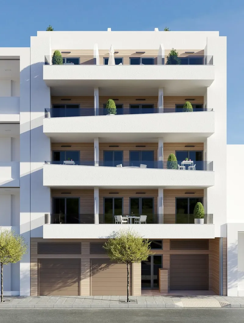 Новые апартаменты рядом с Playa del Cura