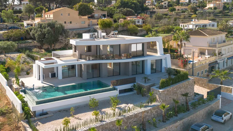 Villa de lujo con vistas al mar en Benissa Costa
