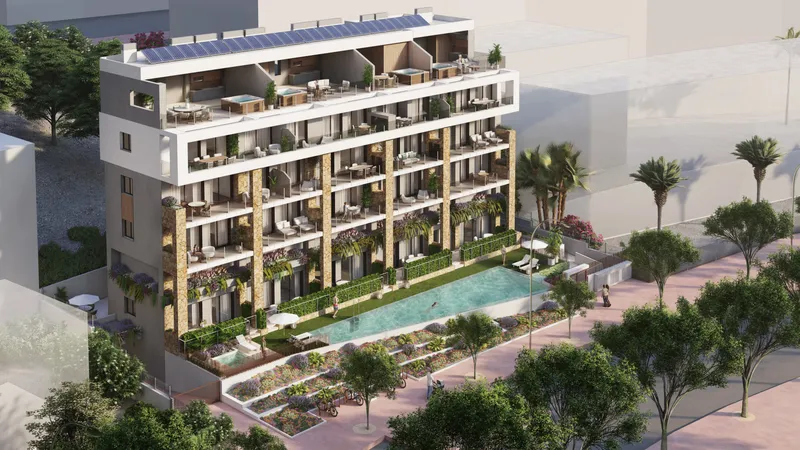 Apartamentos en primera línea de mar en Villajoyosa